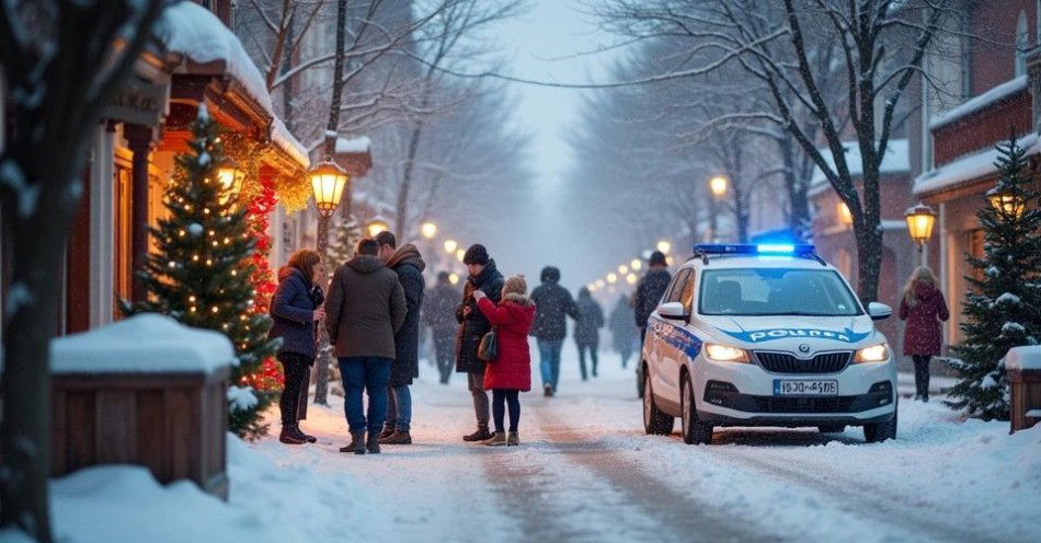 zdjęcie: Policja składa świąteczne życzenia mieszkańcom powiatu Namysłowskiego / TM/ przykładowa ilustracja