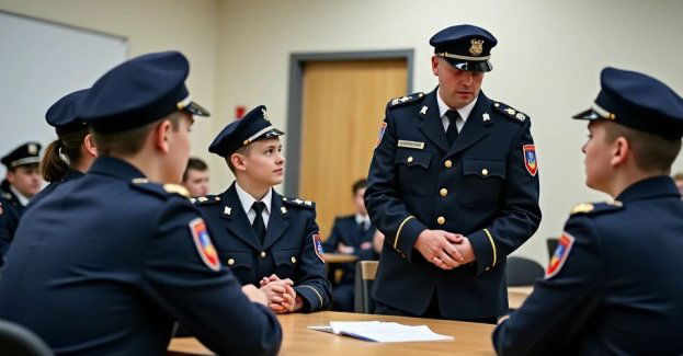 Kadeci z Radoryża Smolanego uczą się poszanowania munduru