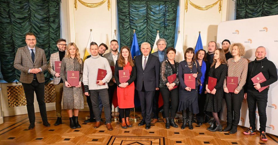 zdjęcie: Spotkanie z artystycznymi stypendystami / fot. nadesłane