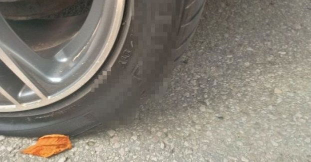 Sprawca uszkodzenia opon samochodowych stanął przed prokuratorem