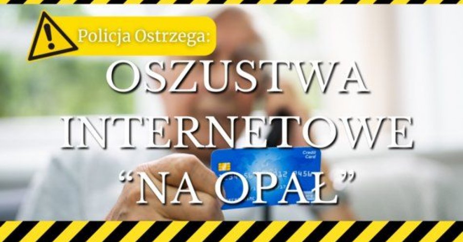 zdjęcie: Ostrzegamy przed oszustwami na opał / fot. KPP Kępno