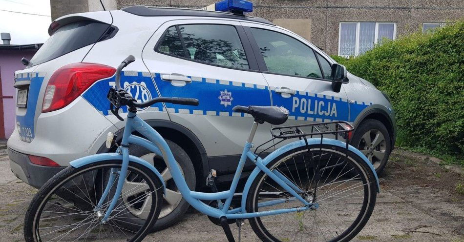 zdjęcie: Dzielnicowi odzyskali skradziony rower / fot. KPP w Bartoszycach