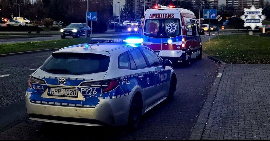 zdjęcie: Czujna mieszkanka uratowała mężczyznę przed wychłodzeniem / fot. KMP w Jastrzębiu Zdroju