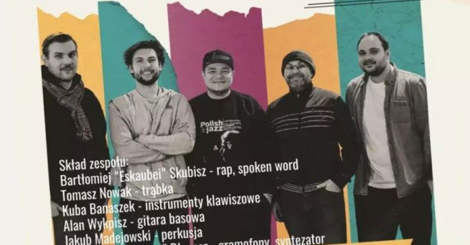 zdjęcie: Eskaubei & Tomek Nowak Quartet ft. Mr Krime - People of Art / kupbilecik24.pl / Eskaubei & Tomek Nowak Quartet ft. Mr Krime - People of Art