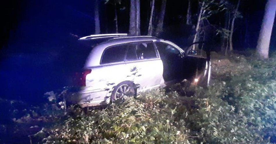 zdjęcie: Uderzyła czołowo w drzewo / fot. KPP w Miliczu