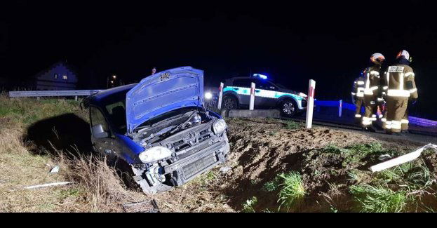 Adamowo - Zdarzenie na przejeździe kolejowo-drogowym