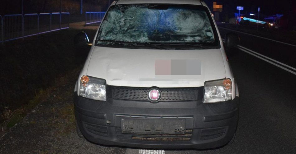 zdjęcie: Nietrzeźwy pieszy potrącony na DK17 w Łabuńkach Pierwszych / fot. KMP Zamość