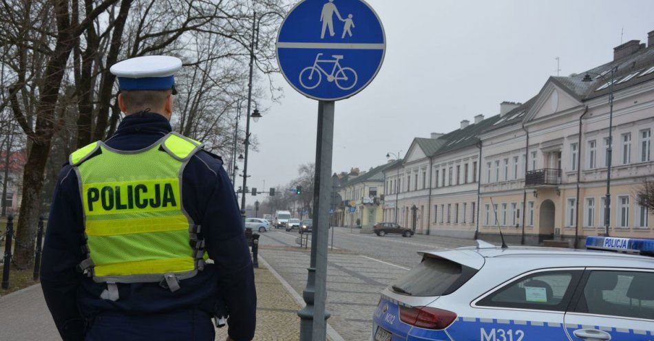 zdjęcie: Pieszy- Bezpieczny- Widoczny / fot. KMP Suwałki