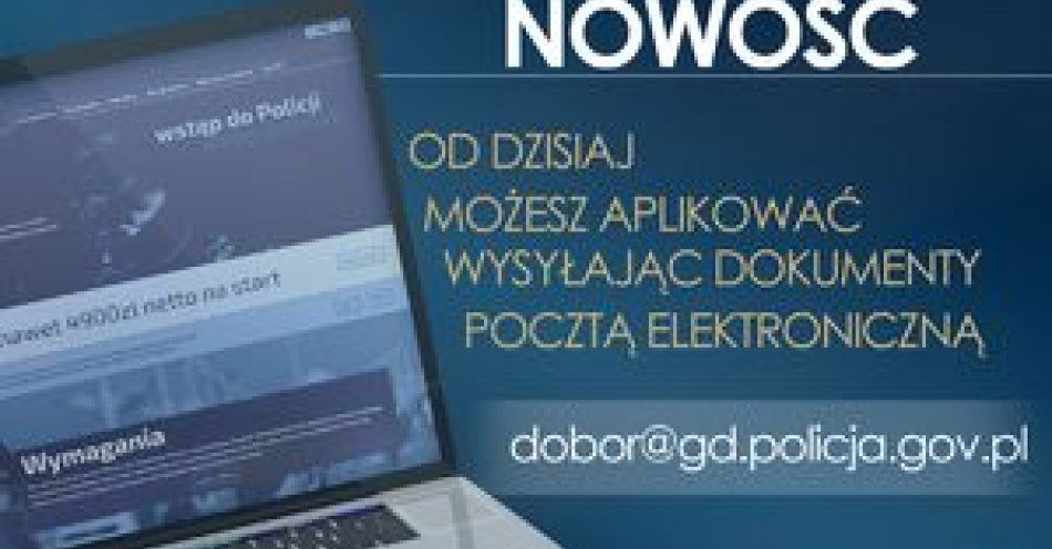 zdjęcie: Nowość w procedurze rekrutacyjnej / fot. KPP w Kwidzynie