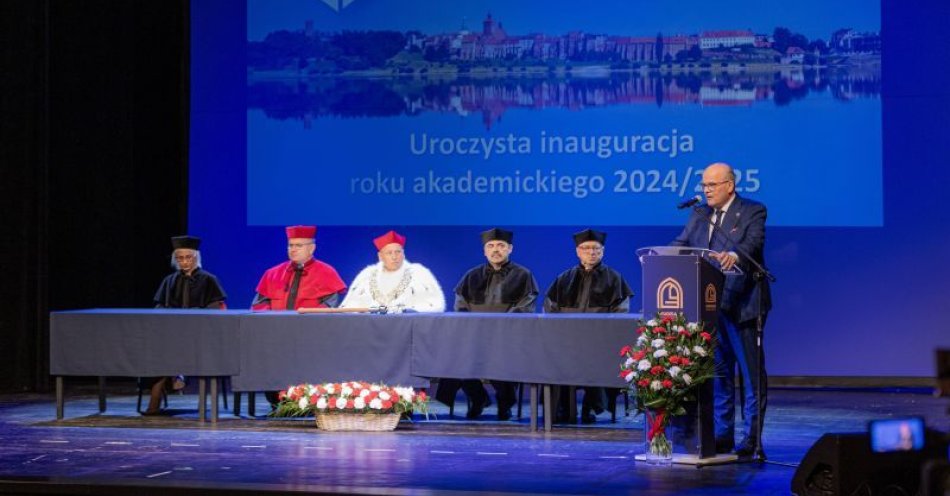 zdjęcie: Inauguracja roku akademickiego Publicznej Uczeni Zawodowej / fot. UM Grudziądz