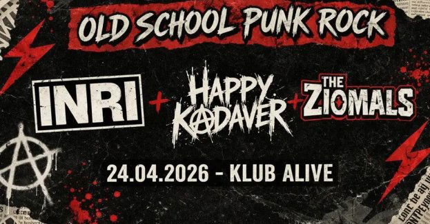 Old School Punk Rock - INRI + Happy Kadaver + The Ziomals