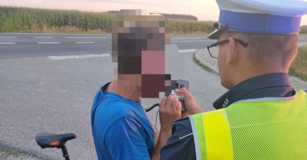 Jechał rowerem, miał ponad 3 promile alkoholu w organizmie