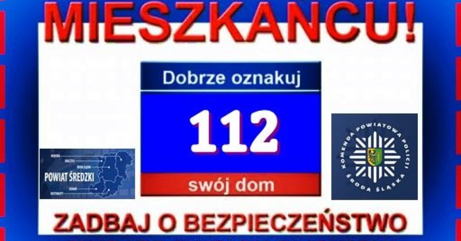 zdjęcie: Oznacz swoją posesję! średzcy policjanci apelują / fot. KPP w Środzie Śląskiej