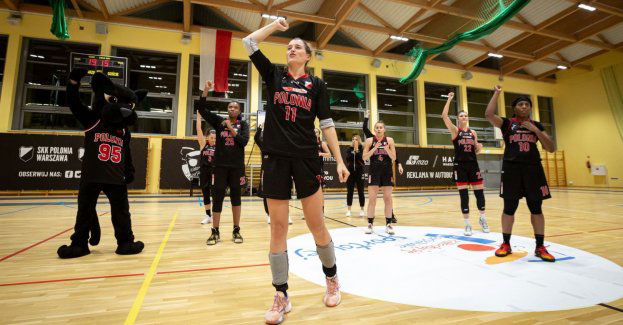 Koszykarki Polonii Warszawa niepokonane w rundzie zasadniczej ligi EWBL!