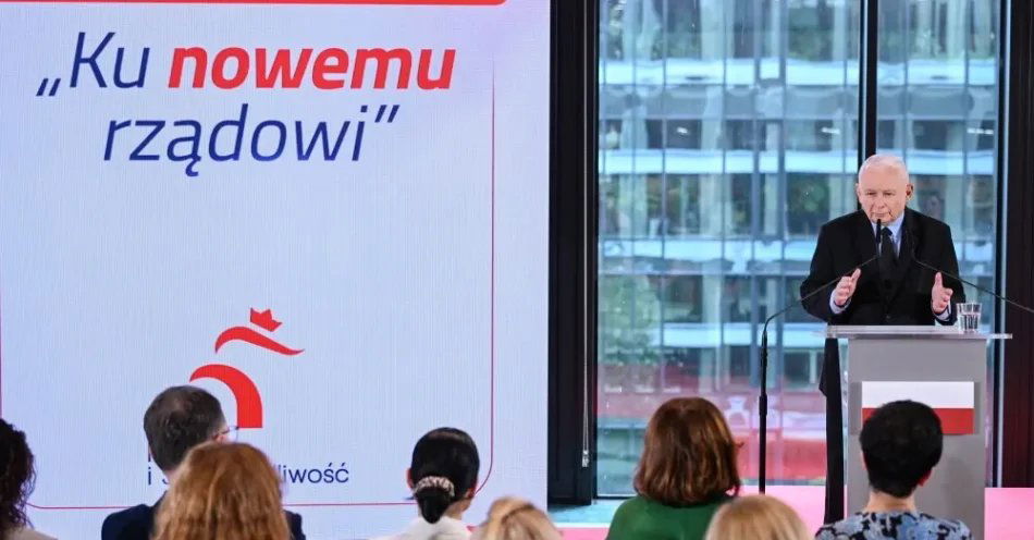 zdjęcie: Prezes PiS: zbliża się „sezon na niepodległość”, musimy go wykorzystać / Warszawa, 06.08.2026. Prezes PiS Jarosław Kaczyński podczas konferencji programowej Prawa i Sprawiedliwości „Ku nowemu rządowi”, 6 bm. w Centrum Konferencyjnym ADN w Warszawie. (sko) PAP/Radek Pietruszka
