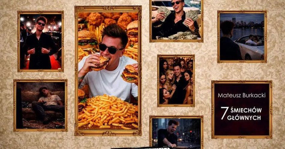zdjęcie: Mateusz Burkacki w programie 7 śmiechów głównych / kupbilecik24.pl / Mateusz Burkacki w programie \