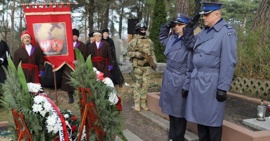 zdjęcie: 161 rocznica Bitwy pod Małogoszczem / fot. KPP Jędrzejów