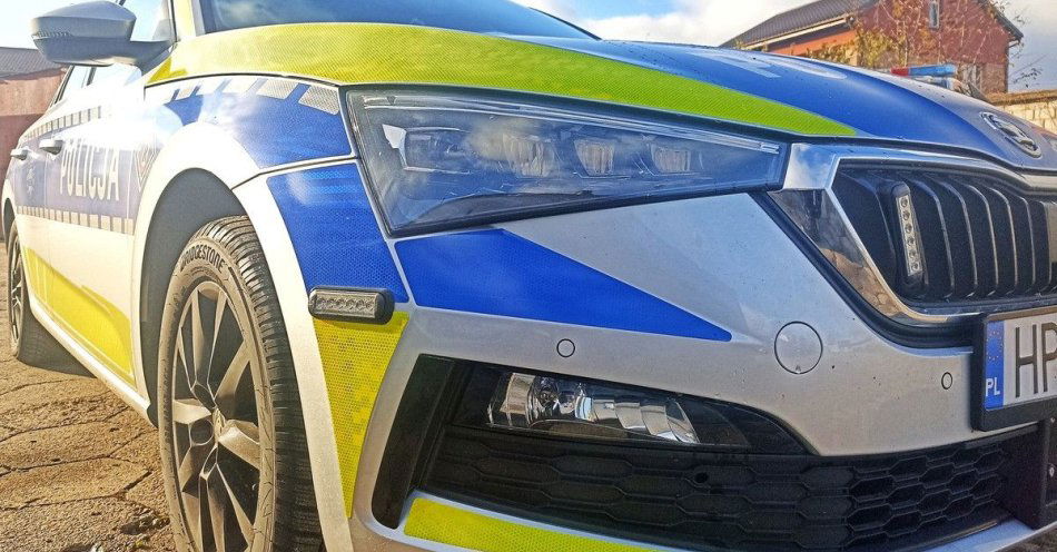 zdjęcie: Ucieczka volvo z dziećmi bez fotelików zakończona zatrzymaniem / fot. KMP Łomża