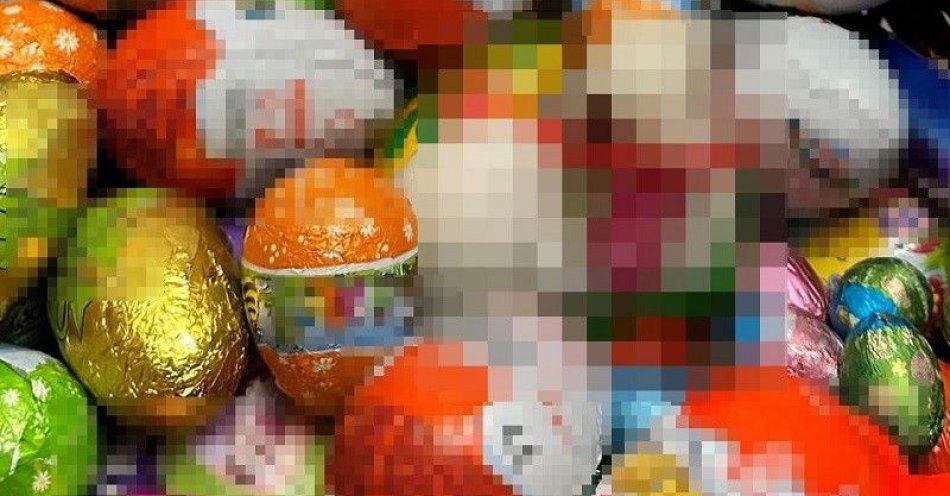 zdjęcie: Wielbiciel czekoladowych jajek zatrzymany / fot. KMP w Legnicy