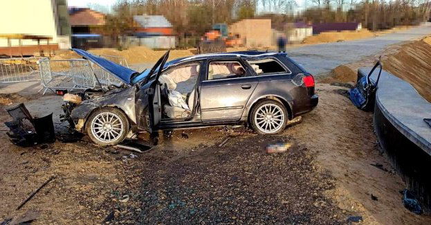 Zdarzenie drogowe w Urzędowie - troje nastolatków w szpitalu