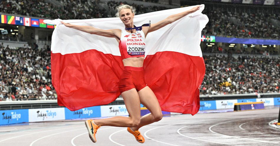 zdjęcie: Lekkoatletyczne MŚ w Tokio: Maria Żodzik wicemistrzynią świata w skoku wzwyż! / fot. Paweł Skraba