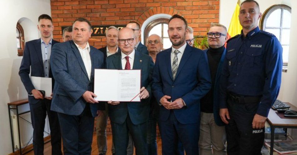 zdjęcie: Pierwszy taki oddział klas mundurowych / fot. UM Grudziądz