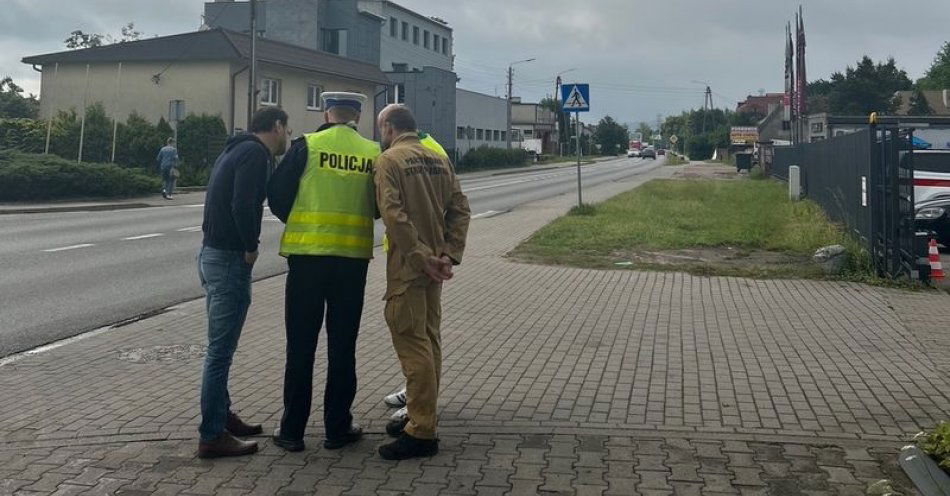 zdjęcie: Specjalna Komisja badała przyczyny tragicznego wypadku w Redzie na ul. Puckiej / fot. KPP w Wejherowie