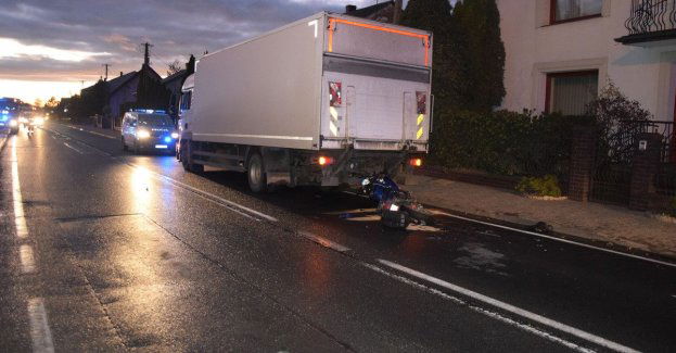 Dwa wypadki z udziałem motocyklistów w powiecie pajęczańskim