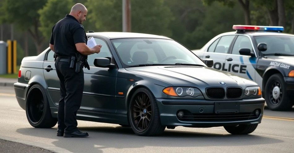 zdjęcie: Policja ujawnia nielegalne przeróbki w BMW i zatrzymuje kierowcę / TM/ przykładowa ilustracja