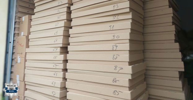 Mławscy kryminalni  zabezpieczyli kontrabandę wartą ponad 330 tysięcy zł.