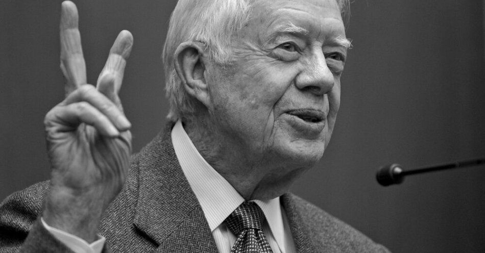 zdjęcie: Były prezydent Jimmy Carter zmarł w wieku 100 lat / fot. PAP