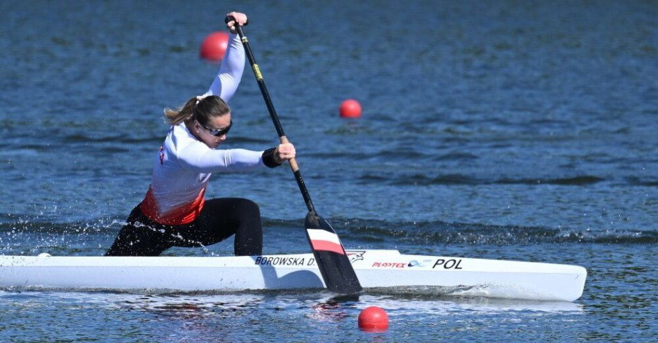 zdjęcie: Kanadyjkarka Dorota Borowska mistrzynią Europy w jedynce na 200 m / fot. PAP