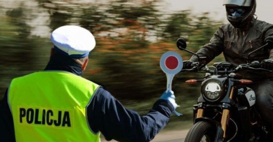 zdjęcie: Policjanci w trosce o zdrowie i życie miłośników motocykli / fot. KPP w Pułtusku