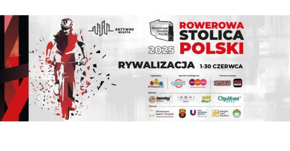 zdjęcie: Startuje ogólnopolska rywalizacja o puchar Rowerowej Stolicy Polski / fot. UM Grudziądz
