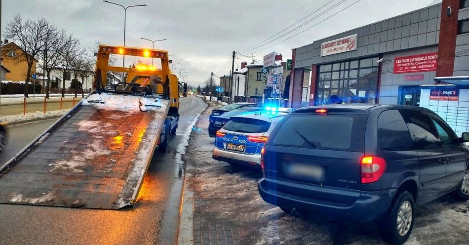 zdjęcie: Nie powstrzymał go nawet dożywotni zakaz / fot. KMP Łomża