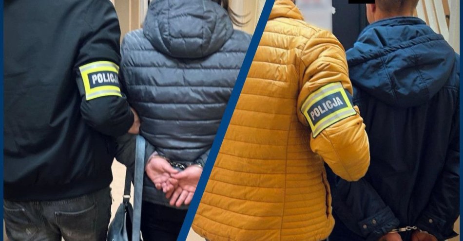 zdjęcie: Policja w Łodzi zatrzymała poszukiwanego i ukrywającą się kobietę / fot. KMP w Łodzi