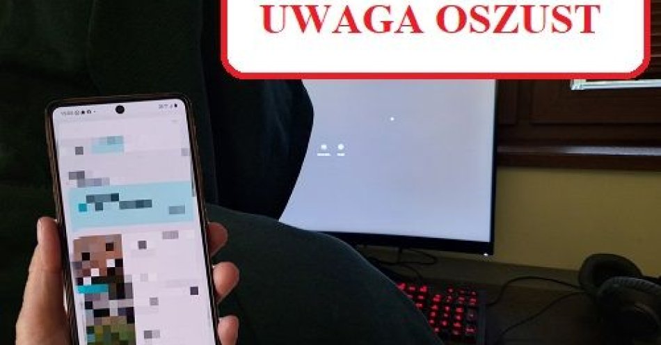 zdjęcie: UWAGA! Oszustwa na portalach aukcyjnych / fot. KPP w Kutnie