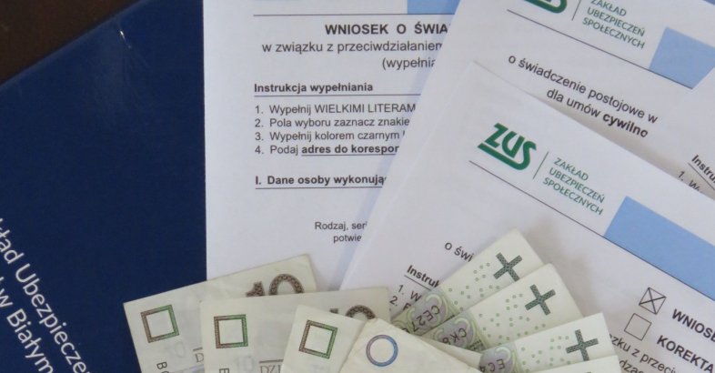 zdjęcie: ZUS w województwie podlaskim wypłacił 73  mln zł postojowego / fot.nadesłane