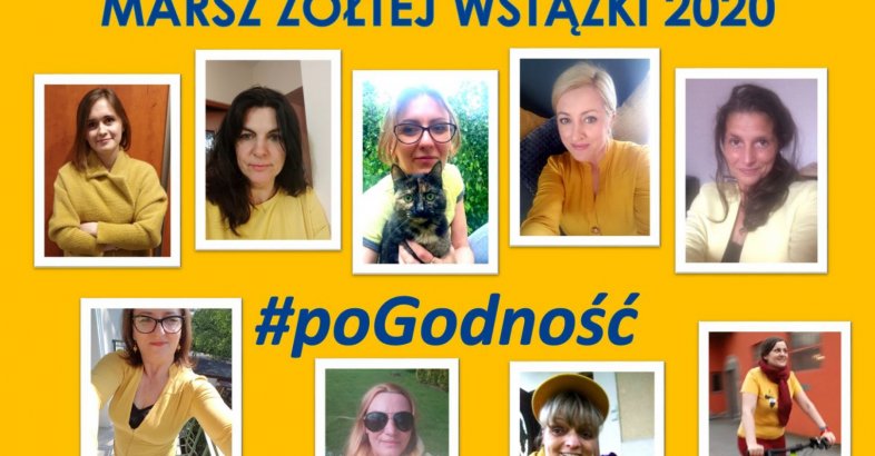 zdjęcie: Podsumowanie IV edycji Marszu Żółtej Wstążki Online, który przeszedł przez Polskę w walce o reformę ochrony zdrowia psychicznego Polaków / fot. nadesłane