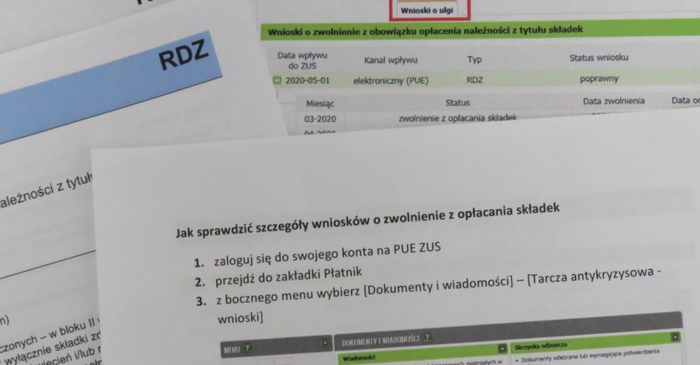 zdjęcie: Przedsiębiorca sam może sprawdzić czy ma zwolnienie ze składek / fot. nadesłane