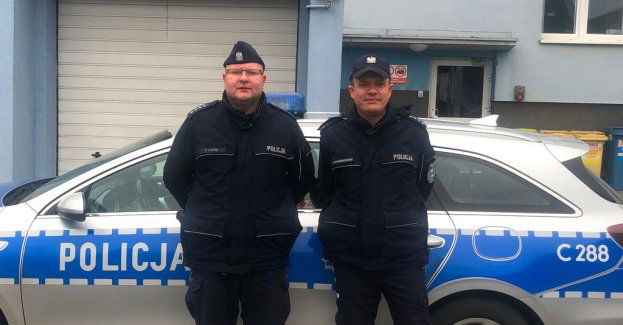 Policjanci z Koronowa zdążyli na czas i uratowali nastolatka