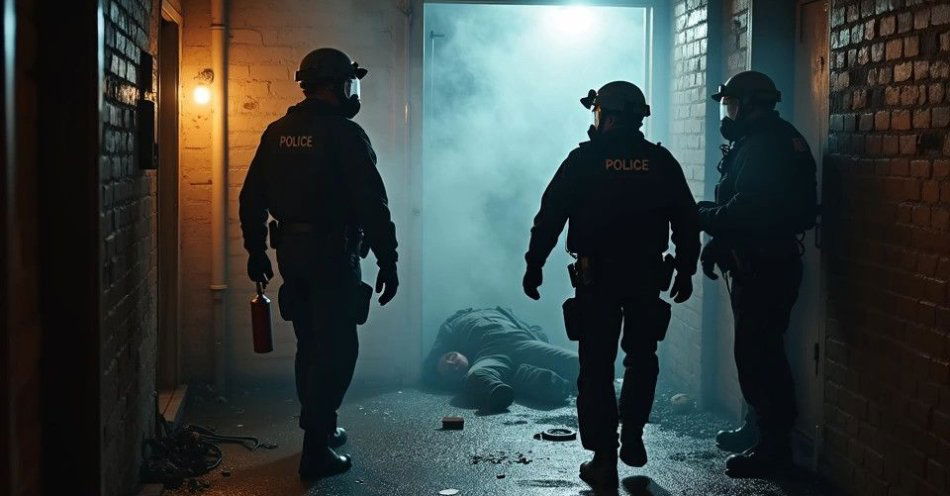 zdjęcie: Policjanci uratowali mężczyznę z zadymionej piwnicy w Ełku / TM/ przykładowa ilustracja