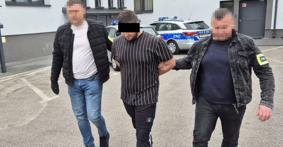 zdjęcie: Zarzut i areszt tymczasowy za rozbój z użyciem noża / fot. KPP Łuków