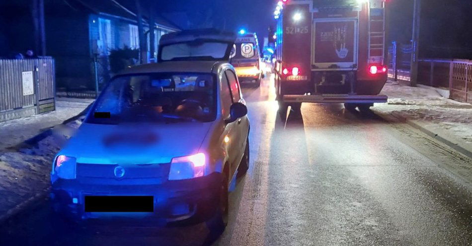 zdjęcie: Śmiertelne potrącenie na ulicy Grunwaldzkiej w Dęblinie / fot. KPP Ryki