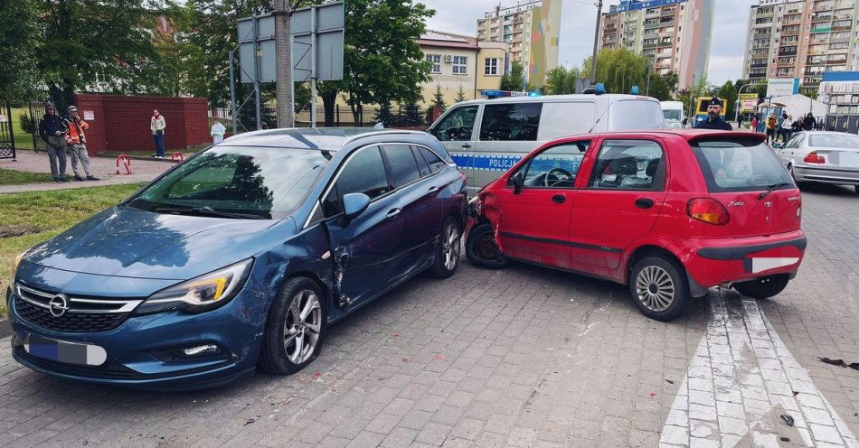 zdjęcie: Policyjny pościg ulicami Skierniewic / fot. KMP w Skierniewicach