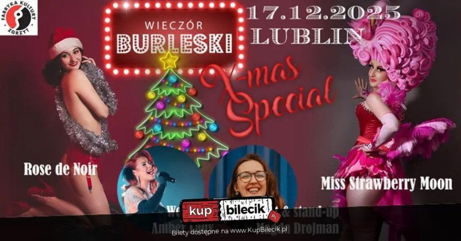 zdjęcie: Burleska by Rose de Noir w Fabryce Kultury Zgrzyt / kupbilecik24.pl / Burleska by Rose de Noir w Fabryce Kultury Zgrzyt