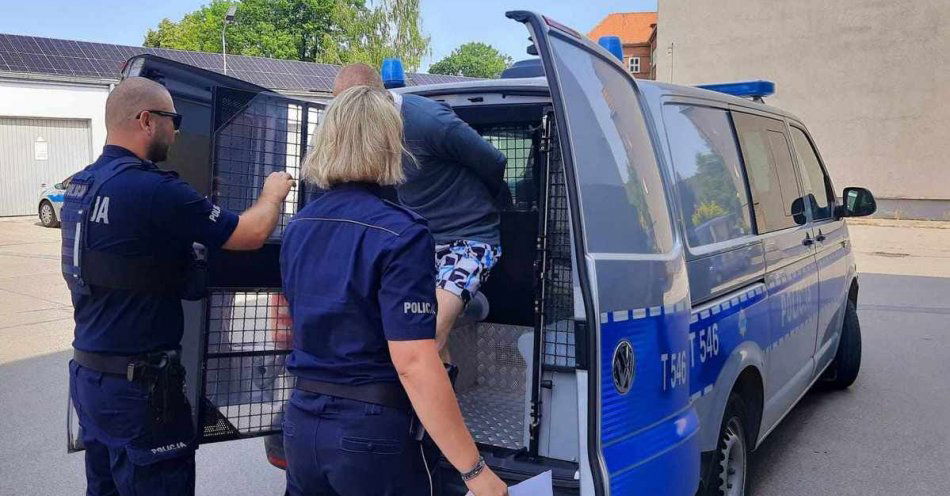 zdjęcie: Tymczasowy areszt dla podejrzanego o przestępstwo rozbójnicze oraz kradzieże / fot. KPP w Kętrzynie