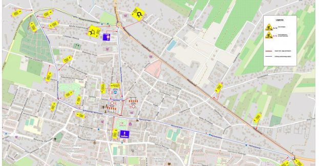 Uwaga kierowcy! Zmiana organizacji ruchu w centrum Buska - Zdroju