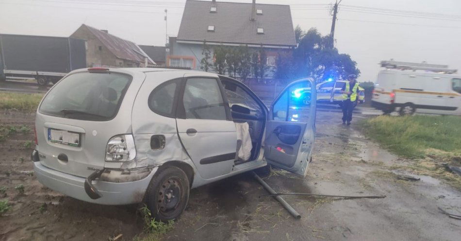 zdjęcie: Pijany kierowca spowodował kolizję / fot. KPP Środa Wielkopolska