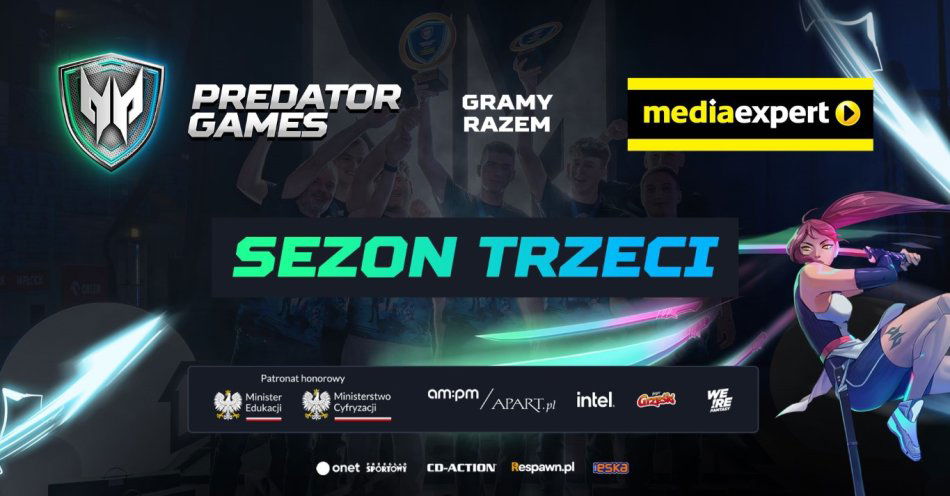 zdjęcie: Predator i Media Expert wspólnie tworzą największy w Europie turniej esportowy dla szkół / fot. We!re Fanstasy